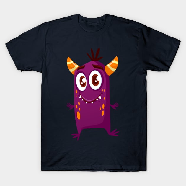 Cute Monster for Kids T-Shirt by vladocar